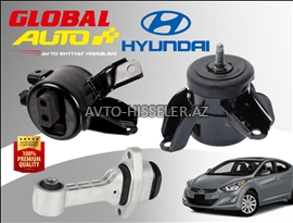 Hyundai Elantra 2010-2015 mühərrik yastıqları